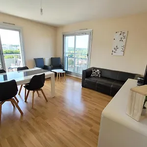 Appartement T5 Avec 4 Lits Doubles, Brest